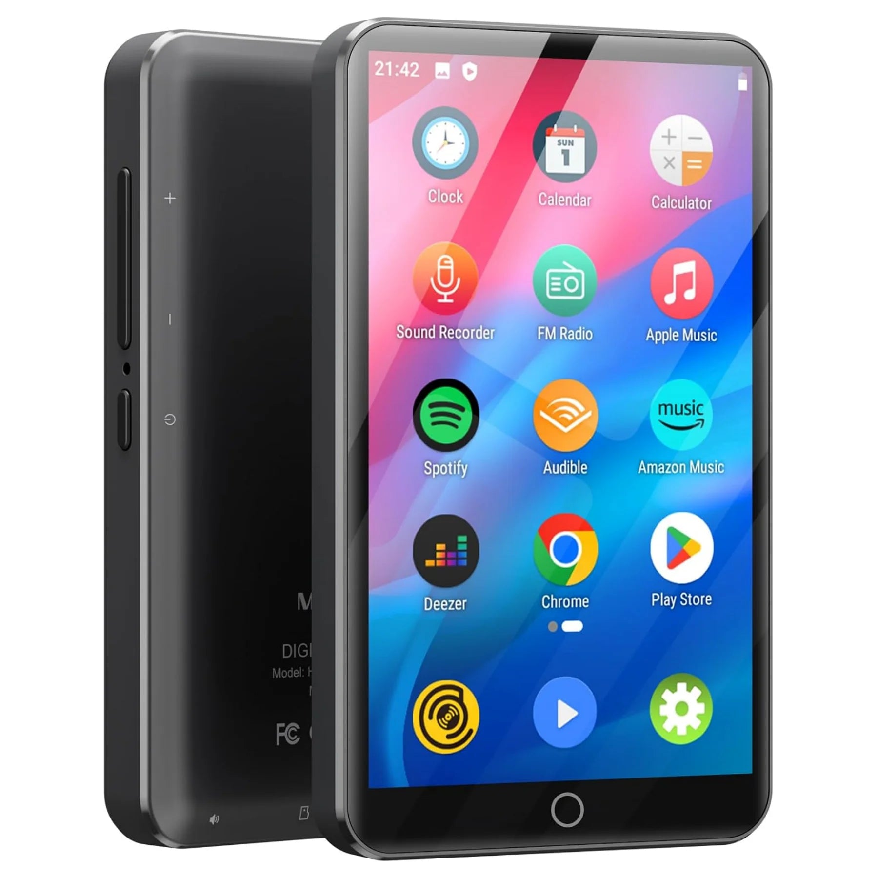 MECHEN Android 9.0 with Bluetooth and WiFi MP3 MP4 Player，with Spotify，Audible，Pandora， Up to 512 GB (White)