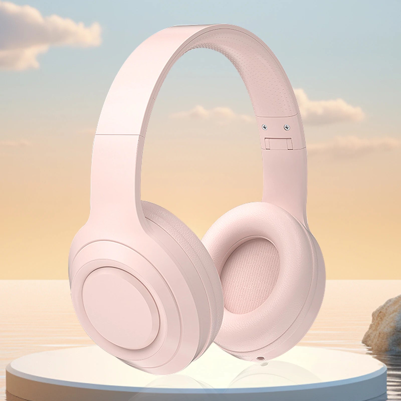 Wireless Bluetooth Headphones Over Ear HIFI Stereo Headsets Noise Reduction Sports Gaming Earphones Music Player with Mic Gifts