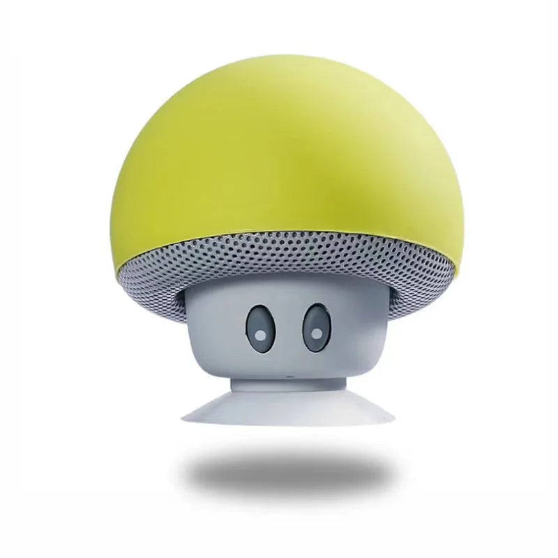 Halloween Bluetooth Speaker Portable Outdoor Stereo Subwoofer Mini Small Mushroom Wireless Speaker Sucker Phone Bracke