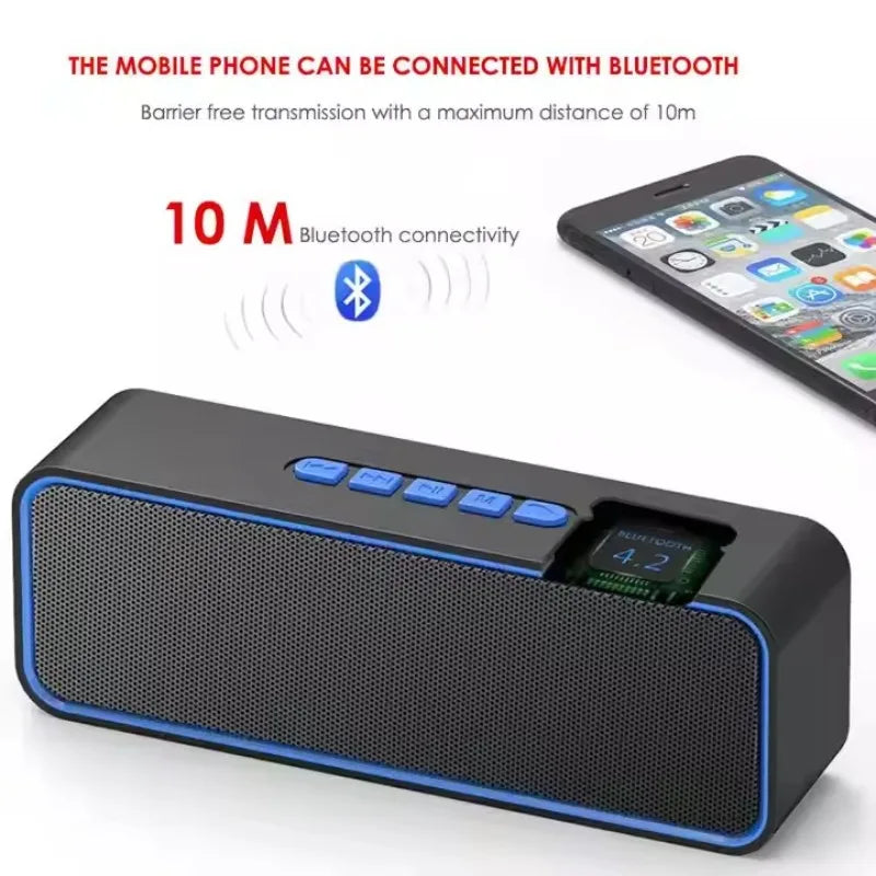 Home Audio Computer Subwoofer Portable Car Radio Outdoor Large Capacity Mobile Phone Wireless Bluetooth Speaker