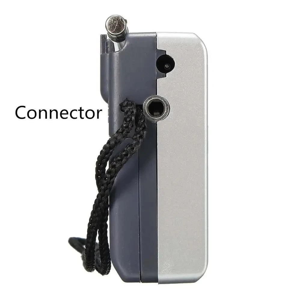BC-R119 AM FM Radio Emergency AM FM 2 AA Battery Operated Portable Radio Stereo Sound Best Reception For Elder Home