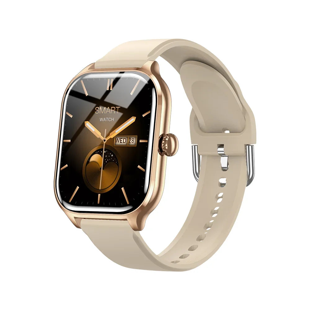Smart Watch 2.01 Inch HD Display Answer Make Call Message Preview Sport Modes DIY Dial Weather Forecast For Men Women