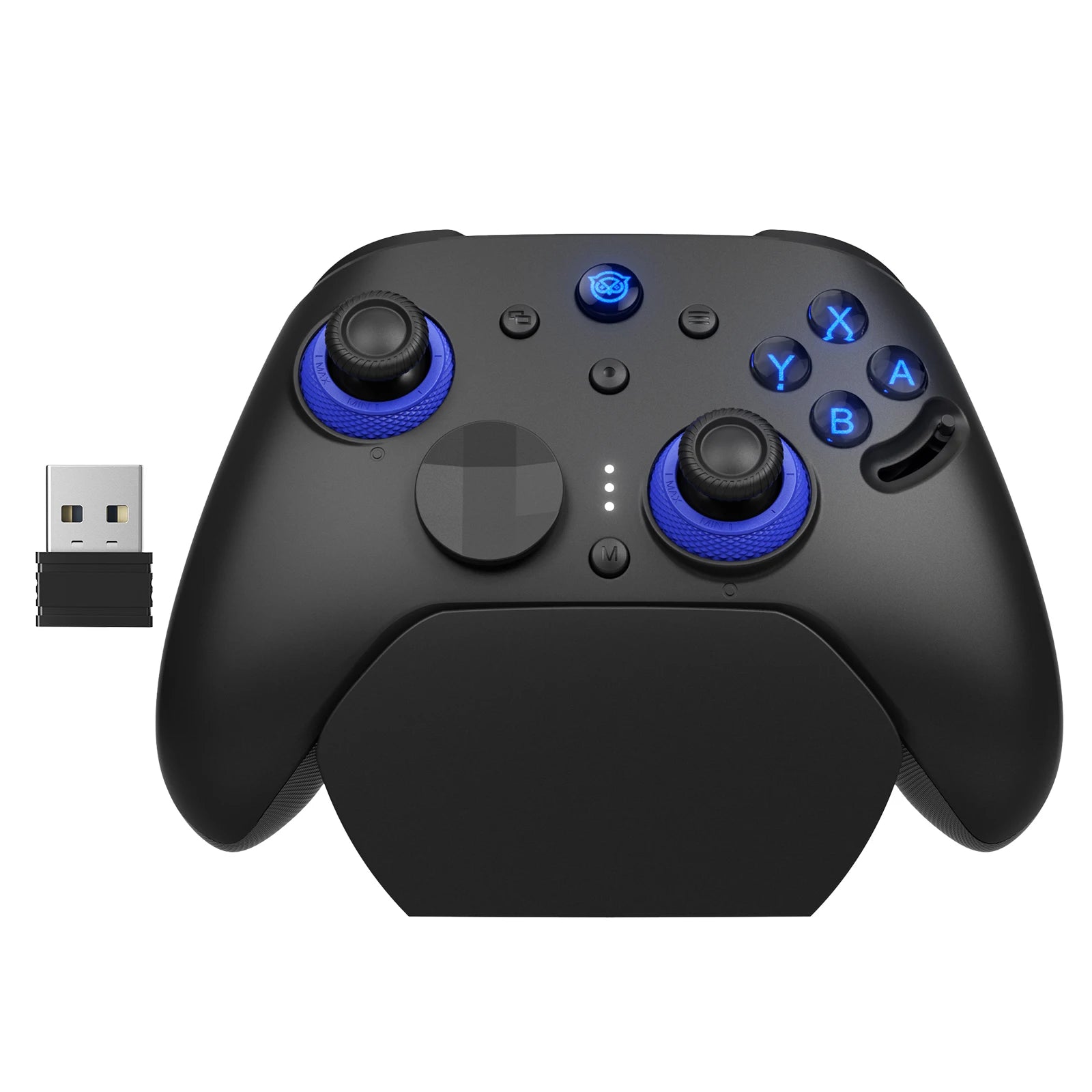 NYXI Imperial Wireless PC Controller - Ergonomic Design USB Gaming Controller for PC Games Switch Character switching