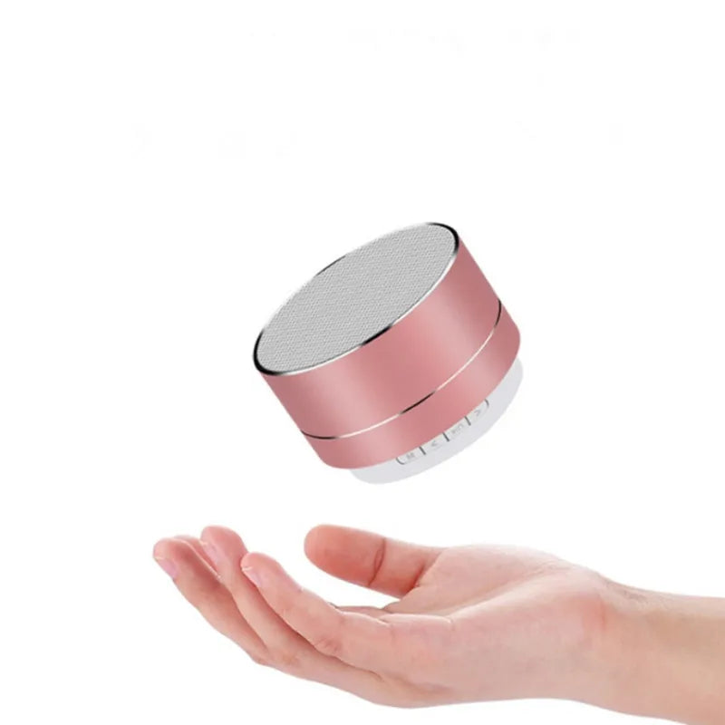Portable Wireless Bluetooth Speaker Music Stereo Surround Mini Outdoor Subwoofer Speaker Colorful Led Light Small Audio Player