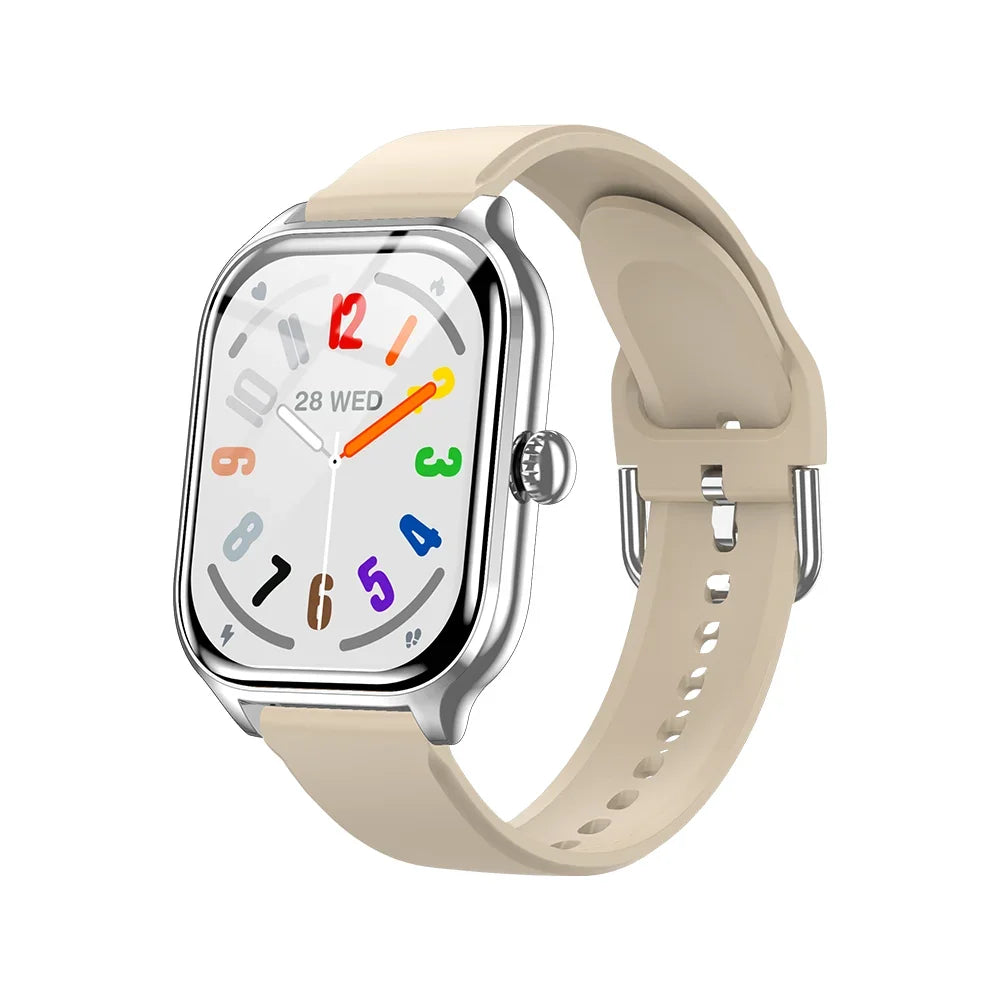 Smart Watch 2.01 Inch HD Display Answer Make Call Message Preview Sport Modes DIY Dial Weather Forecast For Men Women